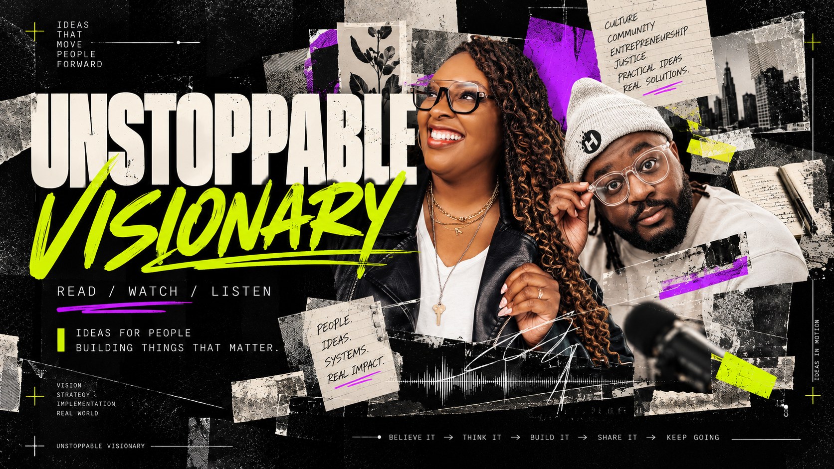 Unstoppable Visionary: books, podcast and media from Give Hope Daily